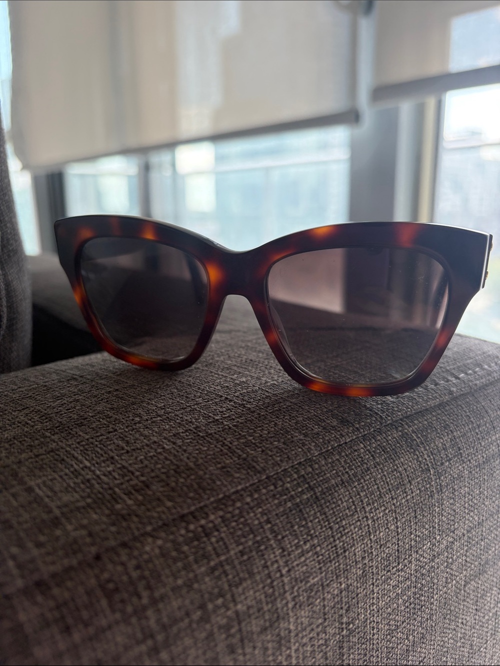 Celine Tortoiseshell Cat-Eye Sunglasses - Brown Gradient